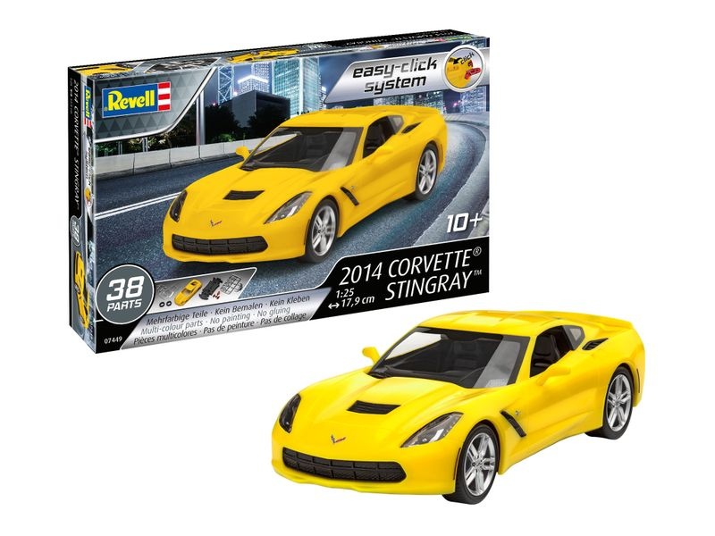 Revell 2014 Corvette Stingray easy-click-system