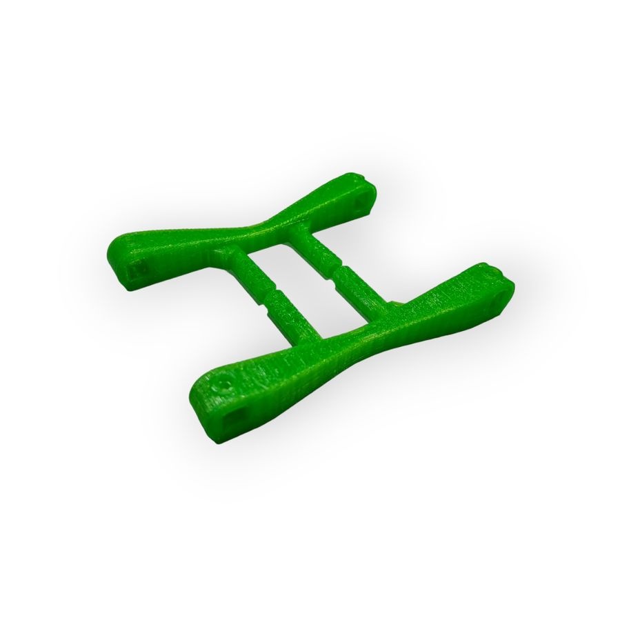 JS-Parts ultraflex Karohalter für Hobao MTX grün
