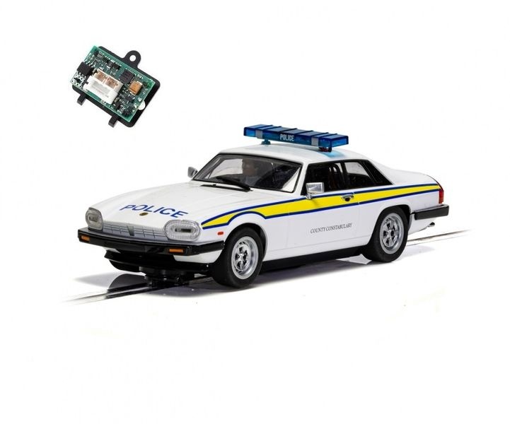 Scalextric 1:32 Jaguar XJS Police Edition HD --SET--
