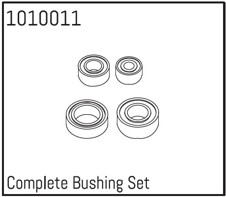 Absima Complete Bushing Set