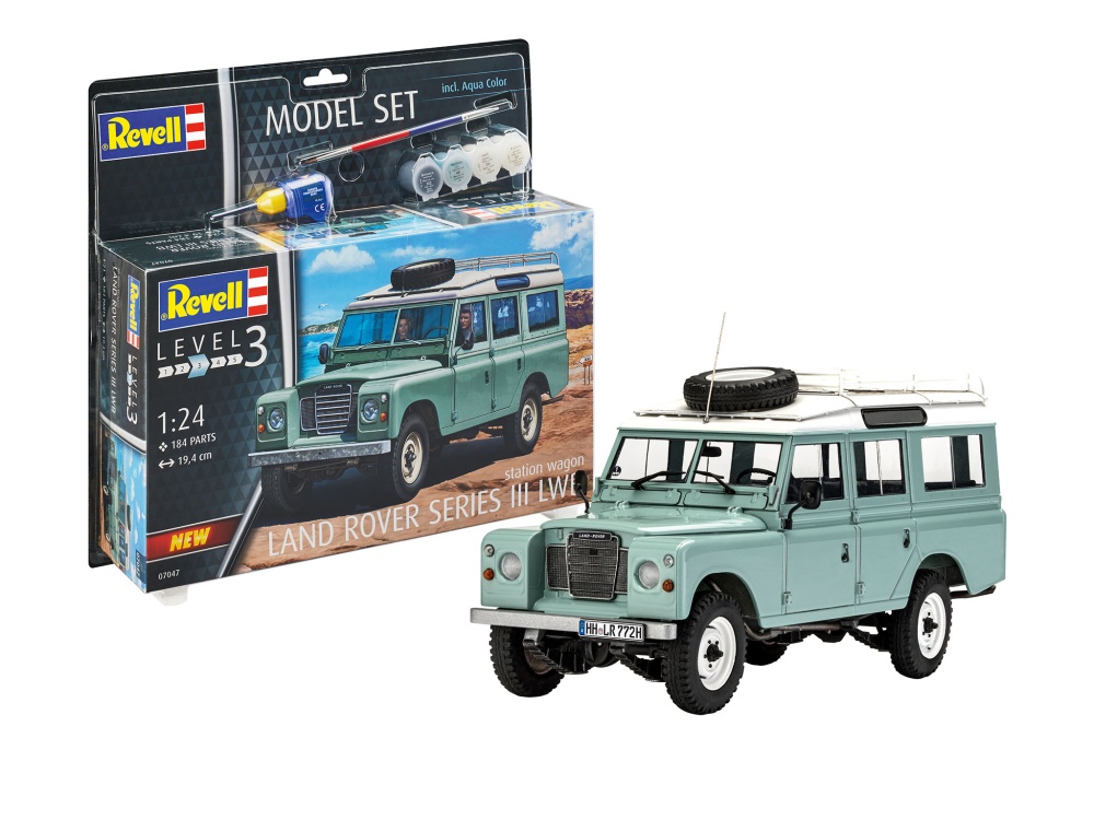 Revell Modell Set Land Rover Series III LWB station wagon