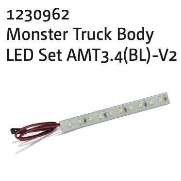 Absima Monster Truck Karosserie LED Set AMT3.4(BL)-V2