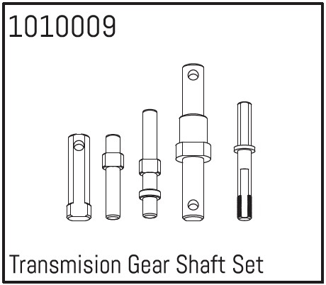 Absima Transmision Gear Shaft Set