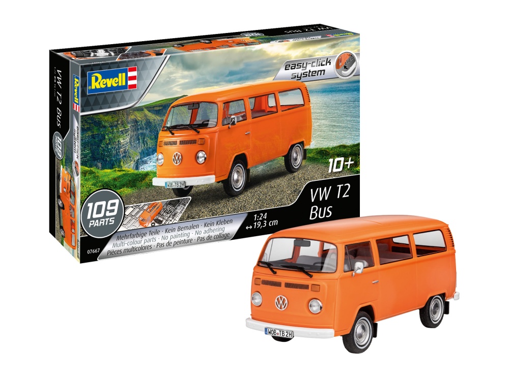 Revell VW T2 Bus easy-click-system