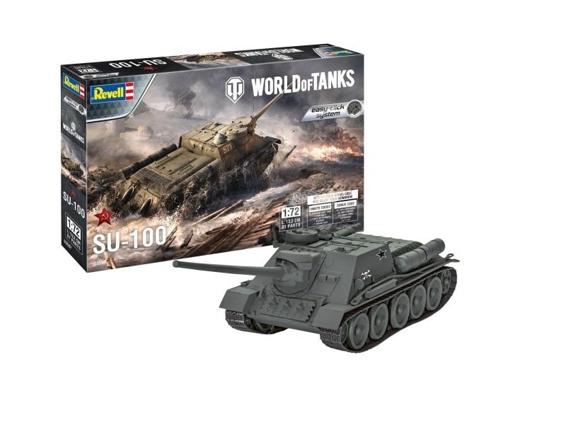 Revell SU-100 easy-click-system World of Tanks