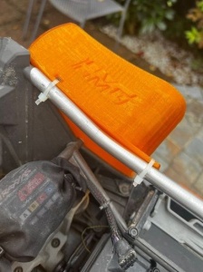 JS-Parts ultraflex Kotflügel vorne für Traxxas Xmaxx orange