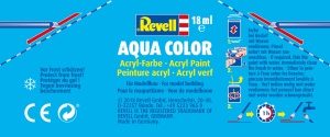 Revell Aqua Color Ultramarinblau, glänzend, 18ml, RAL 5002