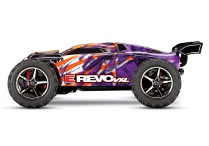Traxxas 1/16 E-Revo 4x4 VXL purple/violett RTR + 12V-Lader +