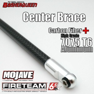 Basherqueen/M2C 320505 Carbon Fiber Center Brace Arrma
