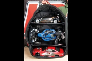 HRC Racing Tasche - Backbag - RACE BAG - 1/8-1/10 Modelle