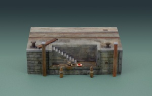 Italeri 1:35 Dock mit Treppe