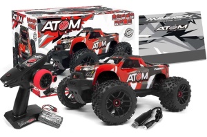 Maverick RC Atom MT - 4WD Elektro Monster Truck - Rot