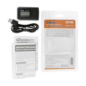 SKYRC GPS GSM015 Geschwindigkeits Messgerät