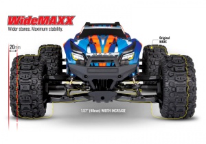 Traxxas WideMAXX 1/10 Monster Truck Brushless ROCKNROLL