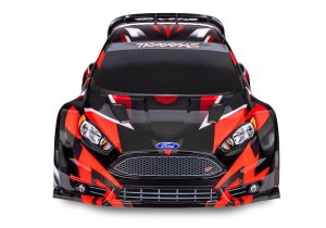Traxxas Ford Fiesta ST 4x4 BL-2S rot 1/10 Rally RTR