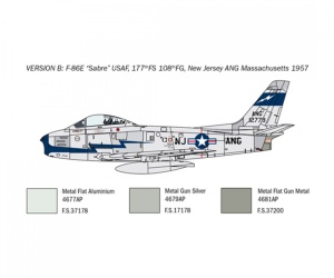 Italeri 1:48 F-86E Sabre
