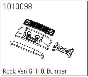 Absima Rock Van Grill & Bumper - PRO Crawler 1:18