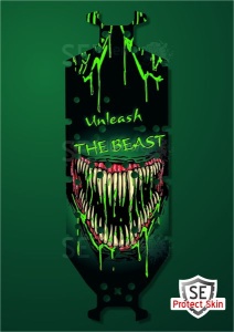 JS-Parts SE Protect Skin Printed D02 Unleash THE BEAST