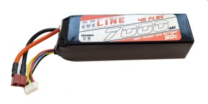 MLine High Power LiPo Akku 50C 4S 14.8V 7000mAh