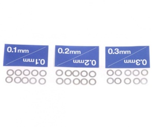 Tamiya Distanzscheiben-Set 5mm (10) 0,1/0,2/0,3