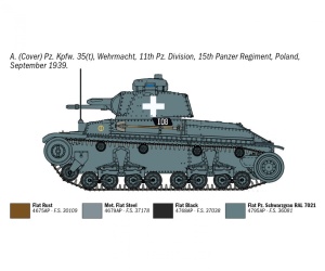 Italeri 1:72 Ger. Panzerkampfwagen 35