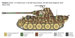 Italeri 1:35 Sd.Kfz. 171 Panther Ausf