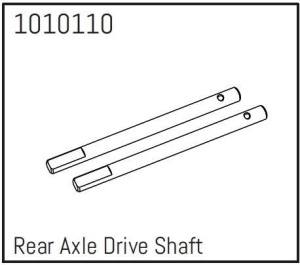 Absima Axle Drive Shaft hinten - PRO Crawler 1:18 (2)