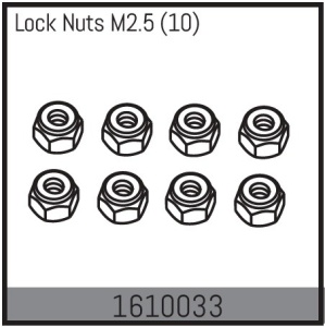 Absima Lock Nuts M2.5 (10)