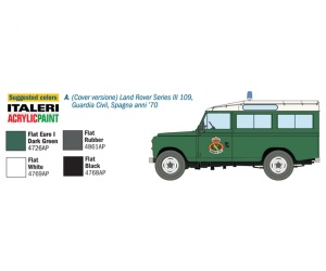 Italeri 1:35 Land Rover 109 ''Guardia