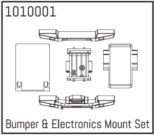 Absima Bumper & Electronics Mount Set