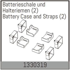 Absima Batterieschale und Halteriemen (2)