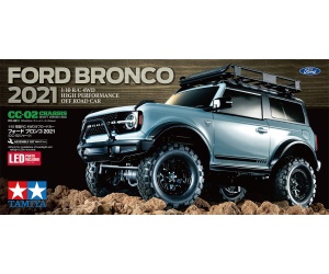 Tamiya RC 1:10 RC Ford Bronco 2021 (CC-02) Bausatz 1:10