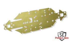 JS-Parts SE Protect Skin Unifarbe Gold Metallic
