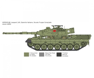 Italeri 1:35 KPz Leopard 1A5  WA