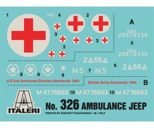 Italeri 1:35 1/4 Ton 4x4 US Krankenwagen