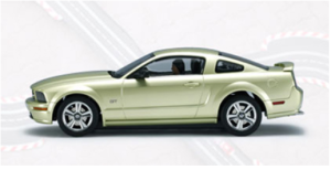 AutoArt 1:24 Ford Mustang GT 2005 (LEGEND LIME)