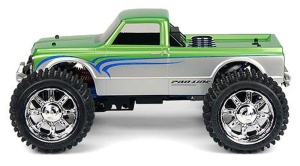 Pro Line 1972 Chevy C10 Long Bed Clear Body/Karosserie für